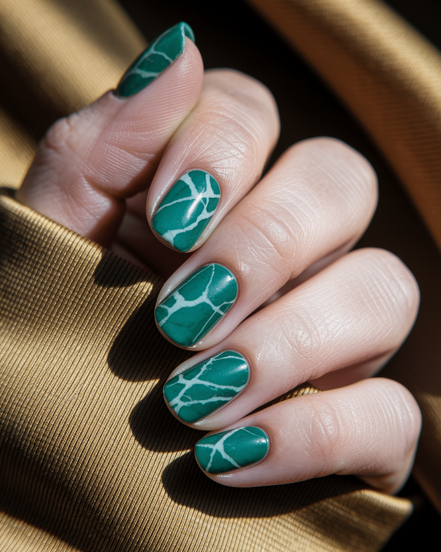 0002_2_a-close-up-photograph-captures-a-beautif_pEuCS8BqQRq6VCPtzZfZ4w_tuLWVr_eRX-98DFBiXi0vg Elegant Nail Ideas with Green and Blue Tones for a Fresh, Stylish Look