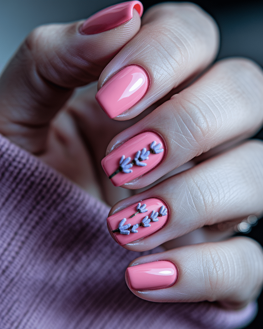 0002_2_a-close-up-photograph-captures-a-hand-ad_8D4uDaGZTvuA73DXh9m9hA_M25cGNItRBOzYEkqFS8j8Q Floral Nail Art Ideas That Make Pink Acrylics Perfect for Summer