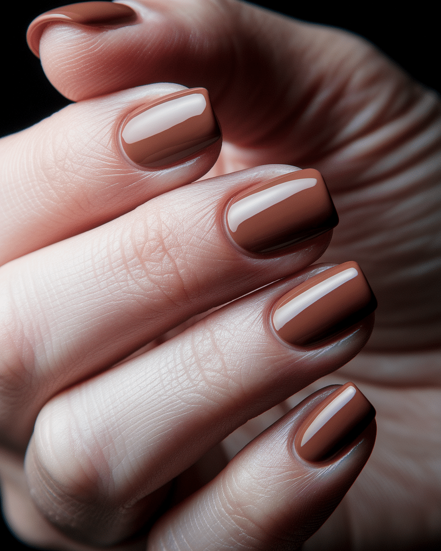0002_2_a-close-up-photograph-captures-the-exqui_Vz9DhVA9STa4pfKSk6aWZg_BtkLS9TpR76w83Ko5W0yKg Beautiful Brown Nails for Spring: Fresh, Chic, and Modern Nail Ideas for 2025