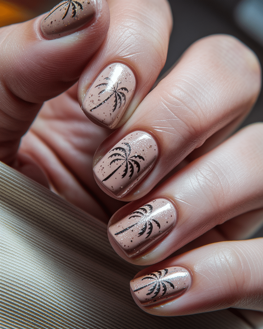 Tropical Nail Designs for Summer: Palm Tree Nail Ideas That Scream Vacation