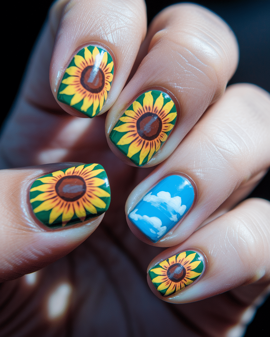 Bright and Playful Spring Nail Designs Inspired by Nature’s Blossoms