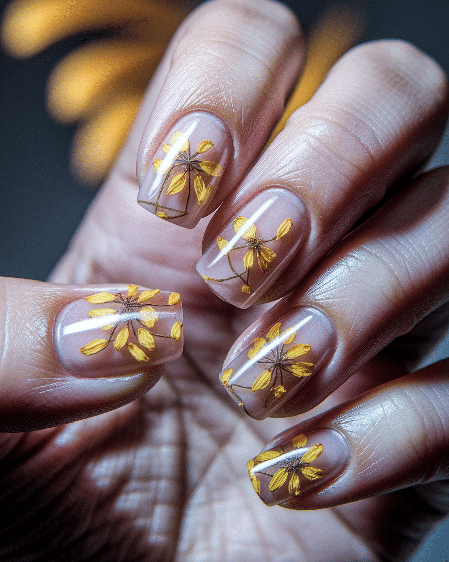 0002_2_a-close-up-photograph-of-a-hand-with-int_I9WZdeIDRSym9mJOiRVrUQ_SF3_LXKWTV65BepKgR4PQg Fresh Nail Ideas with Floral and Yellow Designs for Every Season