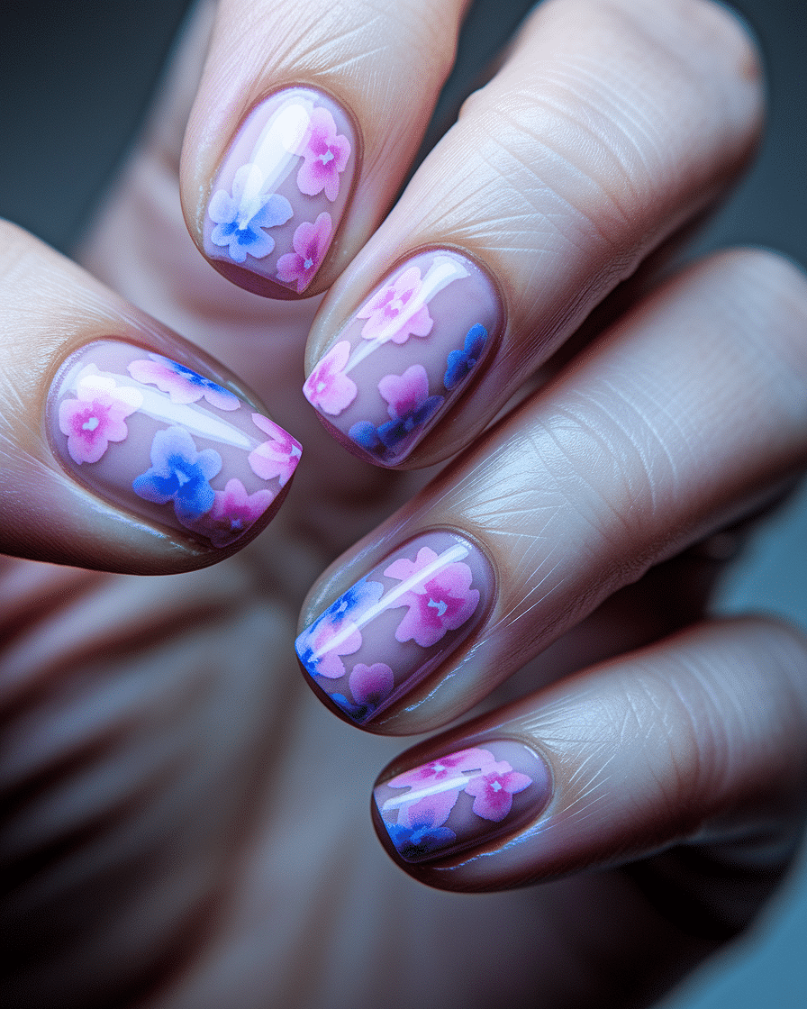 Elegant Floral Nail Designs to Welcome the Spring Season