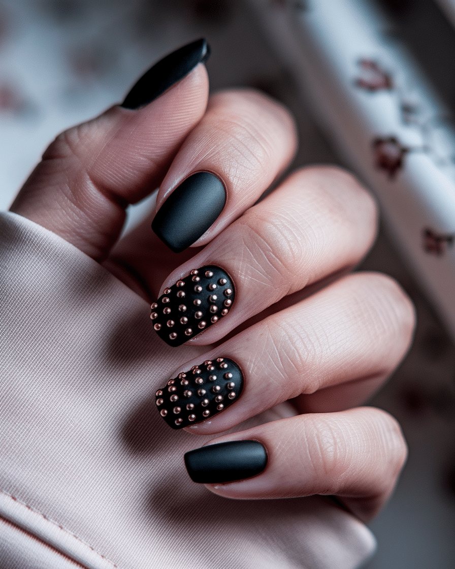 0002_3_a-close-up-photograph-captures-a-beautif_d2THASxBQgGMz2ok4An9ig_X5QKSHuZR76jjfGu9ApmIQ Elegant Nail Design Ideas with Timeless Black and Gold Combinations