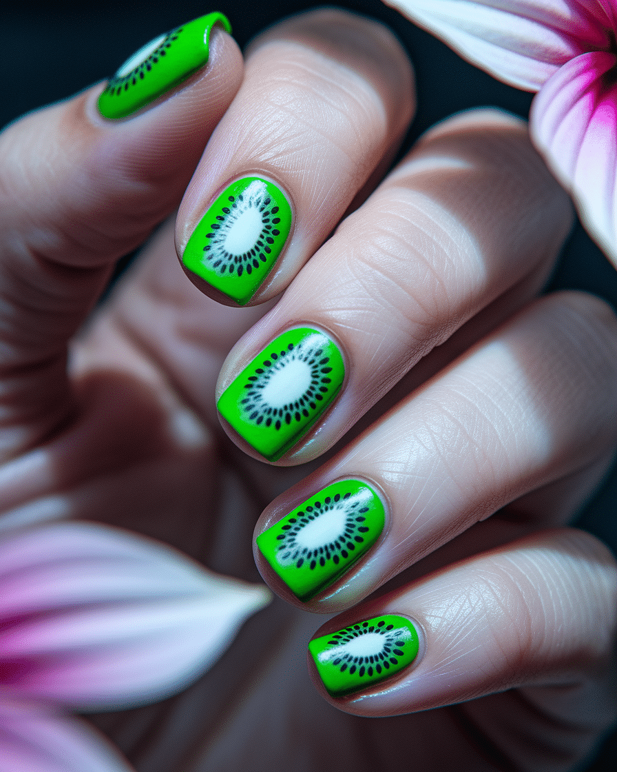 0002_3_a-close-up-photograph-captures-the-intri_mt9ZokZESa-o_e4ESvHXPQ_idtBWRJyT9-1rbPAJN7ulA Fresh Nail Inspiration for Summer: Embrace the Fun of Fruit-Inspired Nail Designs