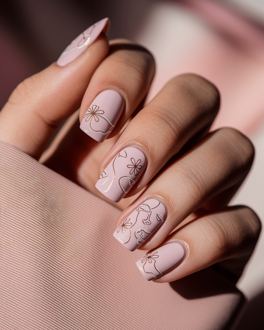 Embracing Soft Elegance: The Rise of Short Pink Nail Designs in Korean Beauty Trends
