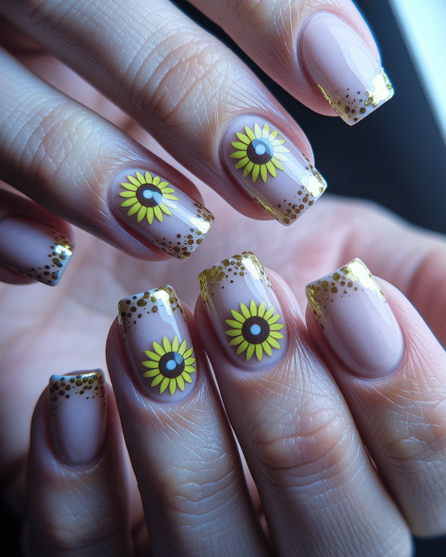 The Best Sunflower Nail Designs for a Fresh and Cheerful Manicure