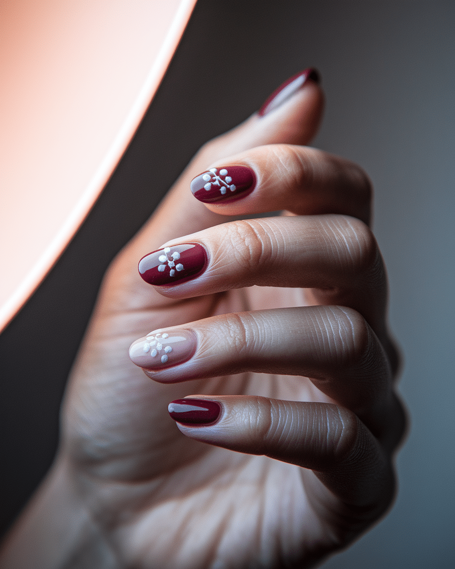 0003_2_a-close-up-photograph-captures-the-intri_nmkGqNqYSaWIwWY7cWW7Aw_eKvy4EILTcCpvNvpQWexEA Burgundy Nail Ideas for a Timeless and Elegant Manicure