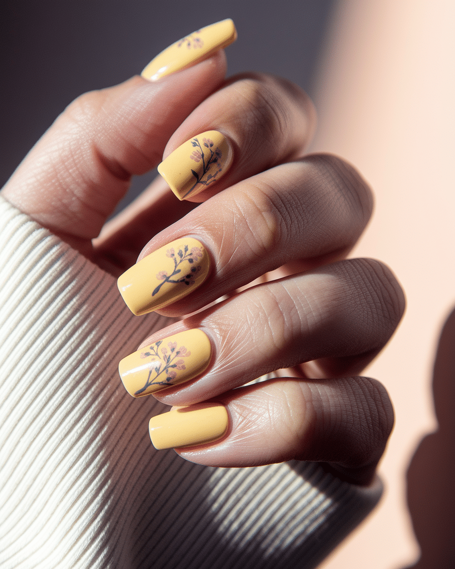0003_2_a-close-up-photograph-captures-the-intri_oxgcPetXTi6Cs-fiKz29Jw_VFtB6ya1S56hFdlabzCg5g Fresh Nail Ideas with Floral and Yellow Designs for Every Season