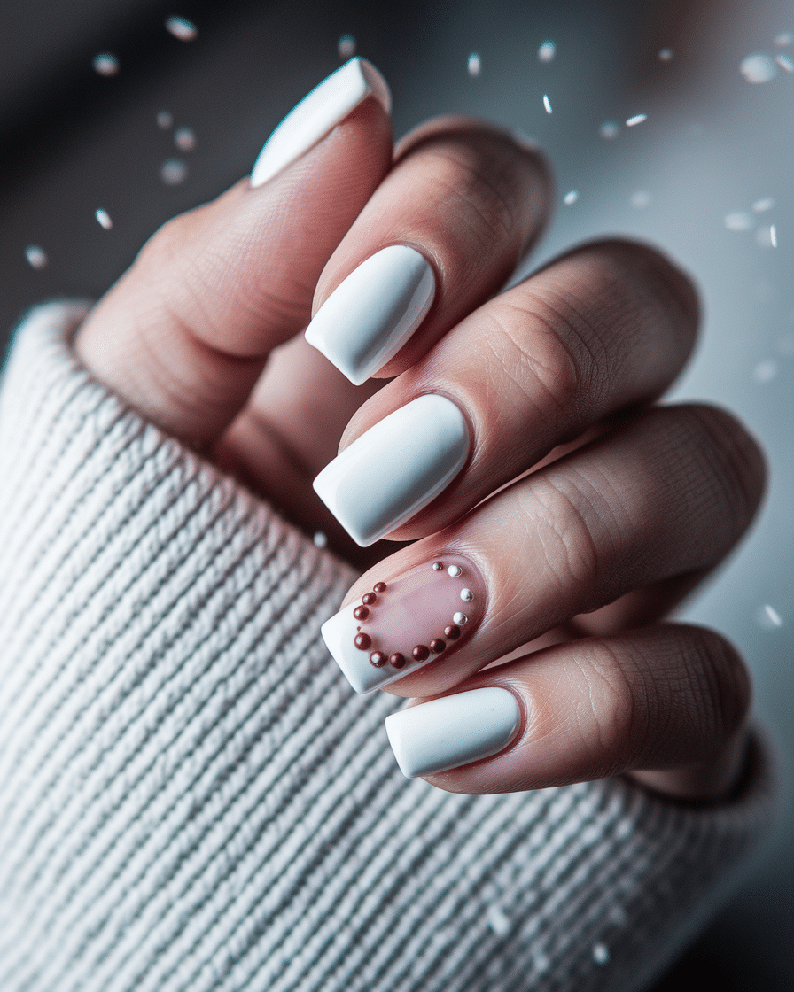 0003_3_a-close-up-photograph-captures-the-exqui_Mmoe6XrRRdSgQrAuT4oEZA_MzkHkJ-qQRSHdxYchu4JoQ Cozy Nail Trends for the Cold Season: Embracing Burgundy and White Winter Nails