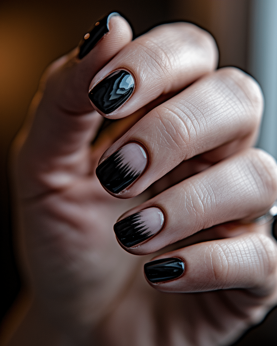 0003_3_a-close-up-photograph-captures-the-intri_Xwt3w1LfTd2Ud65U-A6ERg_chdPxBWTSPeXtUmWprfUVg Elegant and Bold: How to Rock Black Nail Art on Short Nails