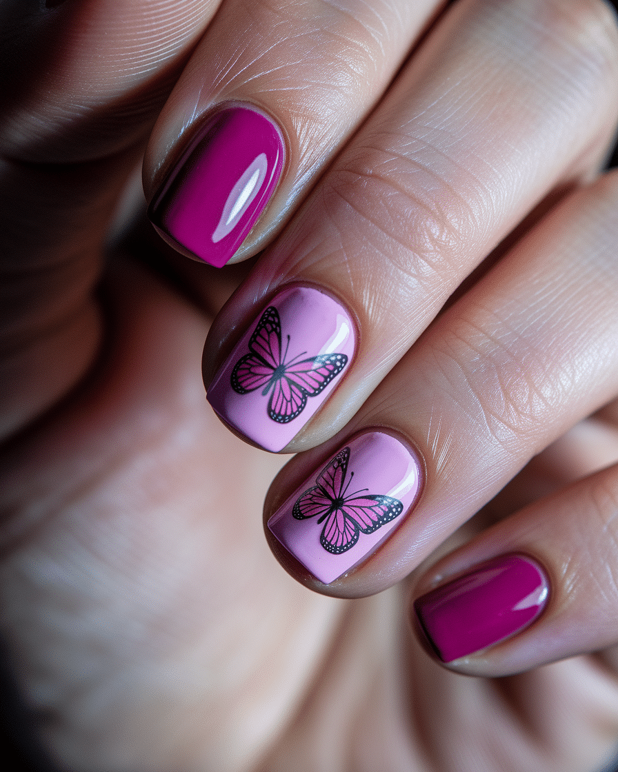 0003_3_a-close-up-photograph-captures-the-intri_wnZUmCcjQOekA4XroyfEHw_xdEADYzMR9aF8WHGAx1jPw Fuchsia Nails: The Bold and Beautiful Manicure Choice Taking Over 2025