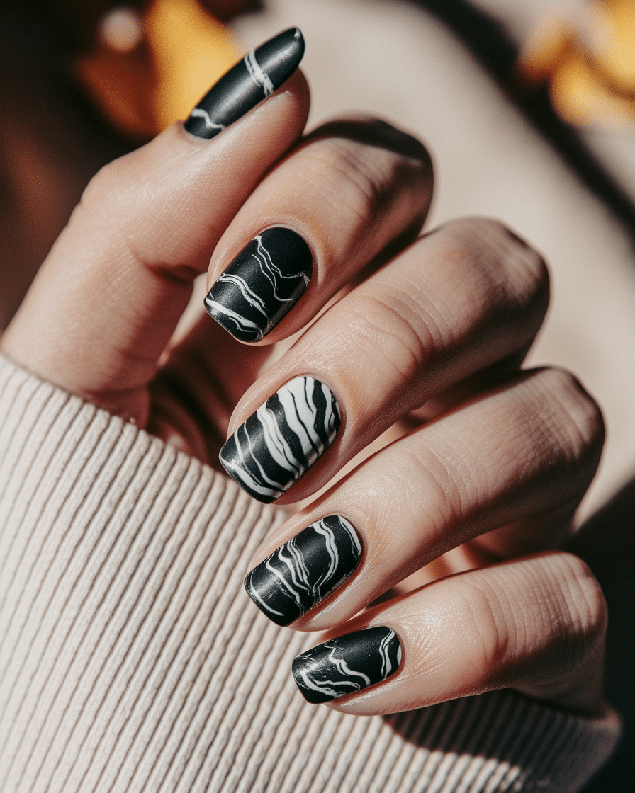 0003_3_a-close-up-photograph-of-a-beautiful-han_smuEZ16EQ92EHFkGPkKOcA_9Q03FJJ5RC2elLBhjnOdWA Elegant Nail Design Ideas with Timeless Black and White Styles