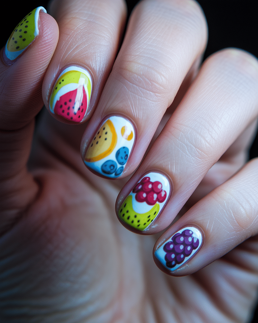 Fresh and Playful Nail Designs That Capture the Spirit of Summer