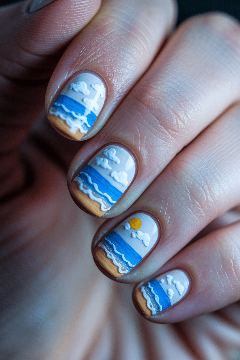 0003_3_a-close-up-photograph-of-a-hand-with-bea_hfWBBeS8TOqVKaH1kjwEwQ_U_LFnAAwRrihVVoGQFQlSg Beach-Inspired Nail Designs That Capture the Magic of Summer