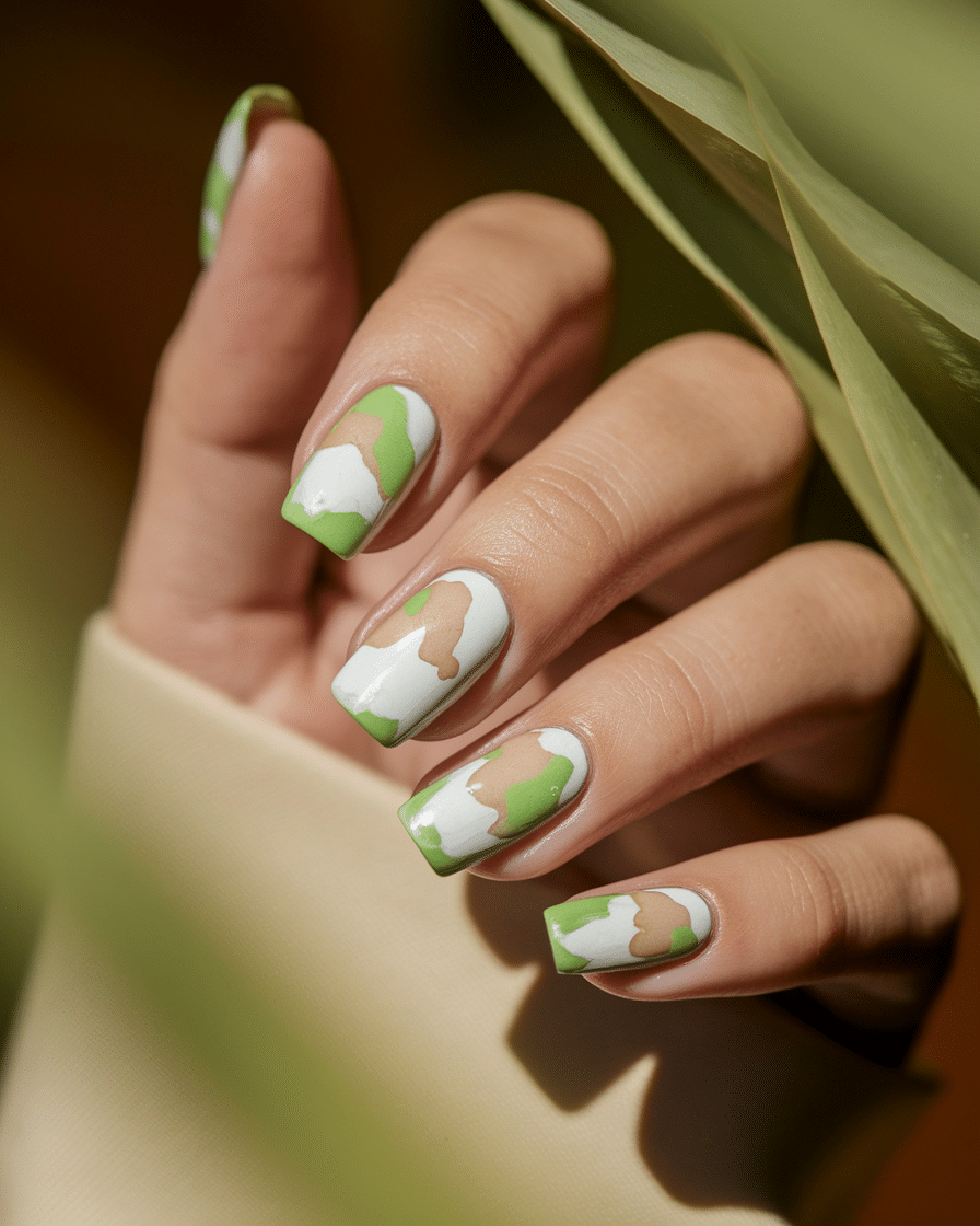 Fresh Green Nail Designs for Spring That Are Perfect for Almond Nails