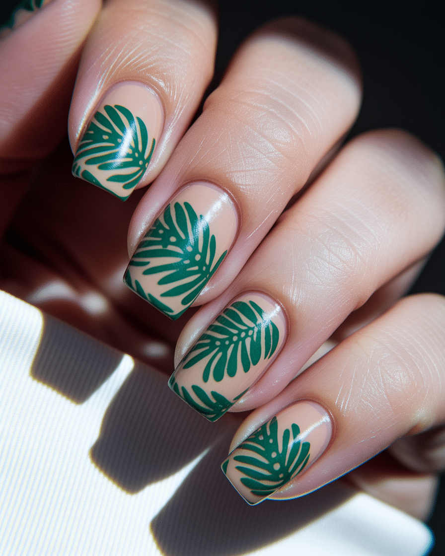 0004_2_a-close-up-photograph-captures-a-beautif_WdEY1ZxzSBarEOfvutnMlA_MGoweV5yTq2_uKcUnZcG8w Best Summer Nail Designs That Match a Beachy, Tropical Vibe