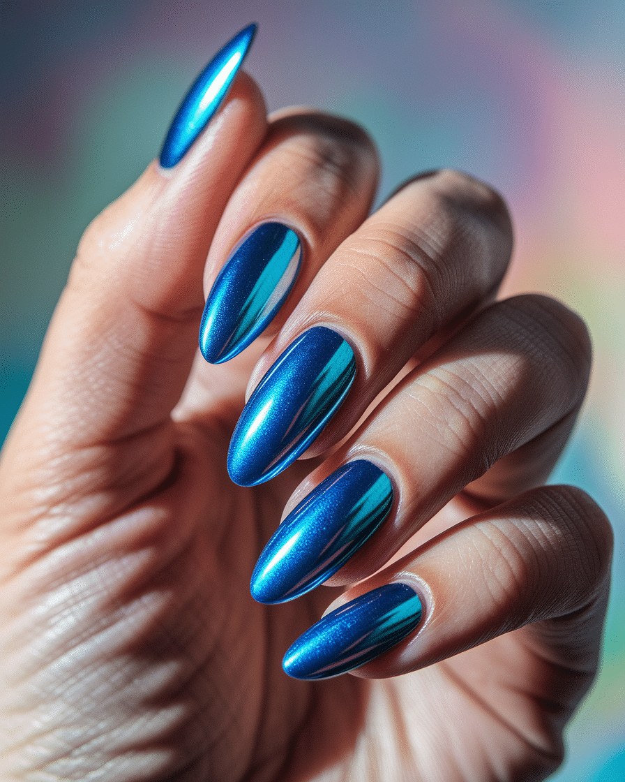 0004_2_a-close-up-photograph-captures-the-exqui_aHHYL37vSlSFAW_4LPGA5A_RH-t5prCSTyku8ED7Nd7Tw The Best Almond Nail Designs to Try This Summer
