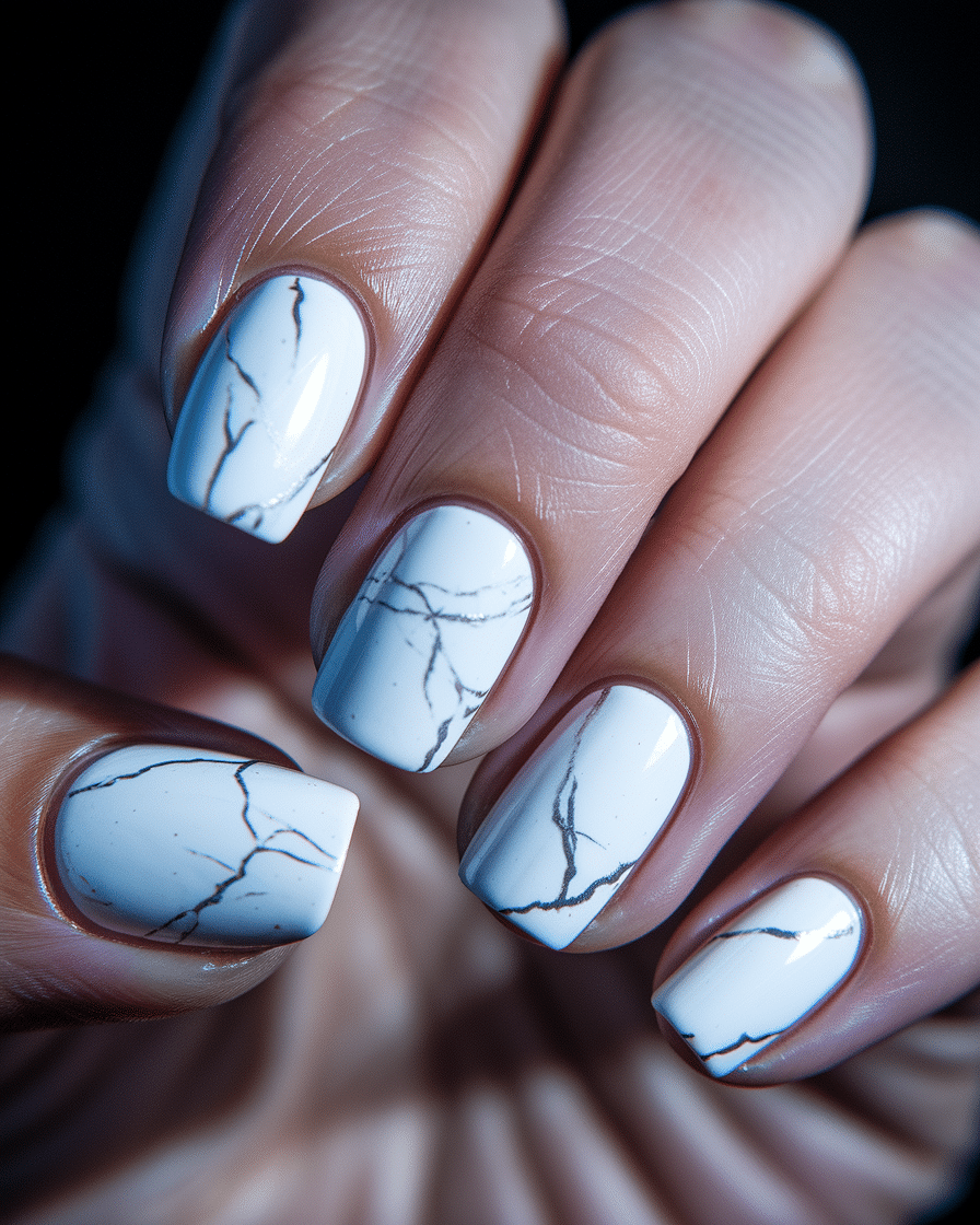 The Charm of Minimal Nail Art: Why Soft White Short Nails Are the Ultimate Chic Choice