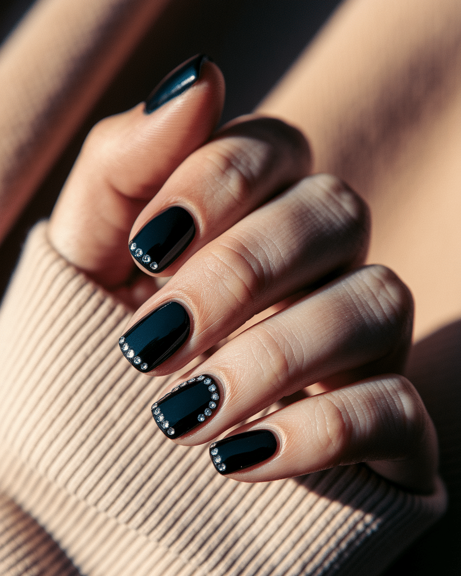 0004_2_a-close-up-photograph-of-a-beautifully-m_btXbwgH_S86Te_zlpfXrYA_dvn-BsbhS_Sh6Ej5D7r1Ew Elegant and Bold: How to Rock Black Nail Art on Short Nails