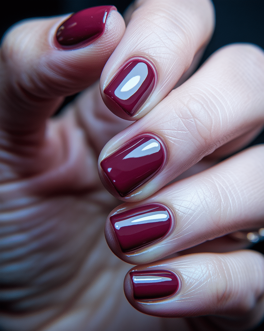 Burgundy Nail Trends That Will Warm Up Your Winter Look