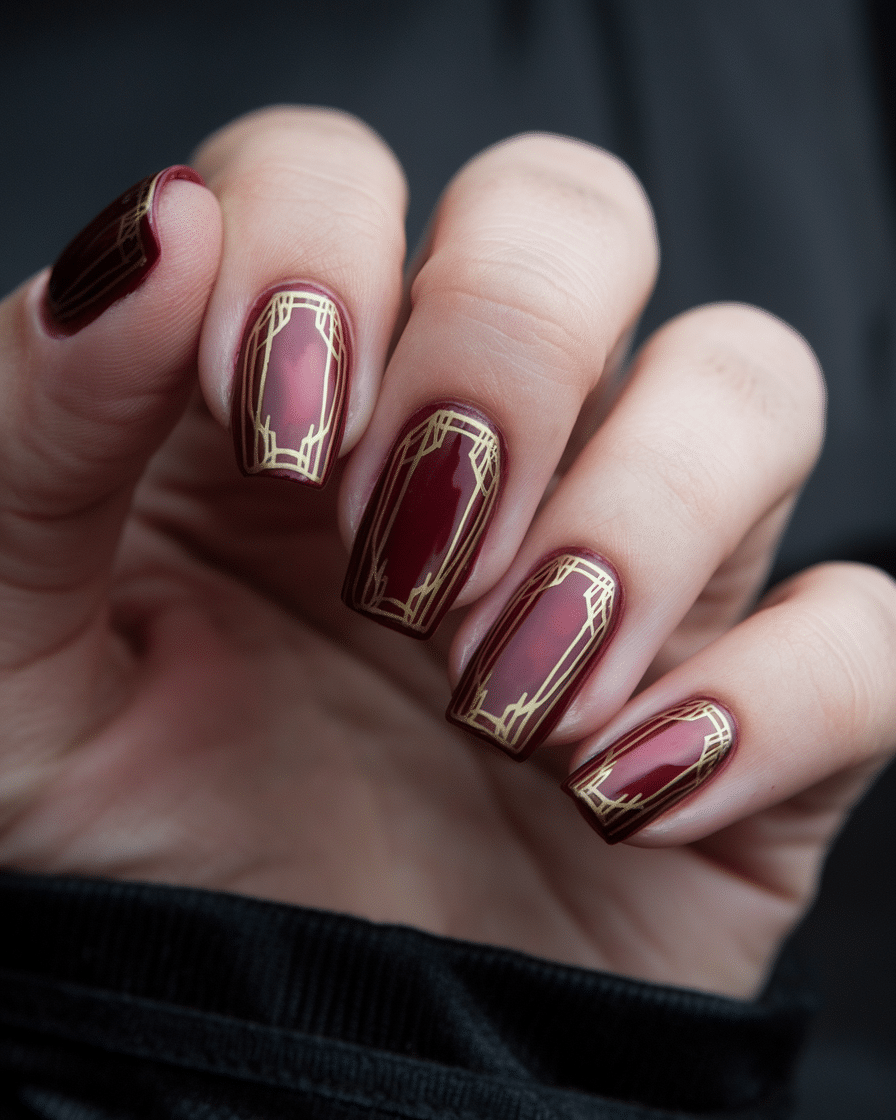 Vintage Red Nail Ideas That Never Go Out of Style