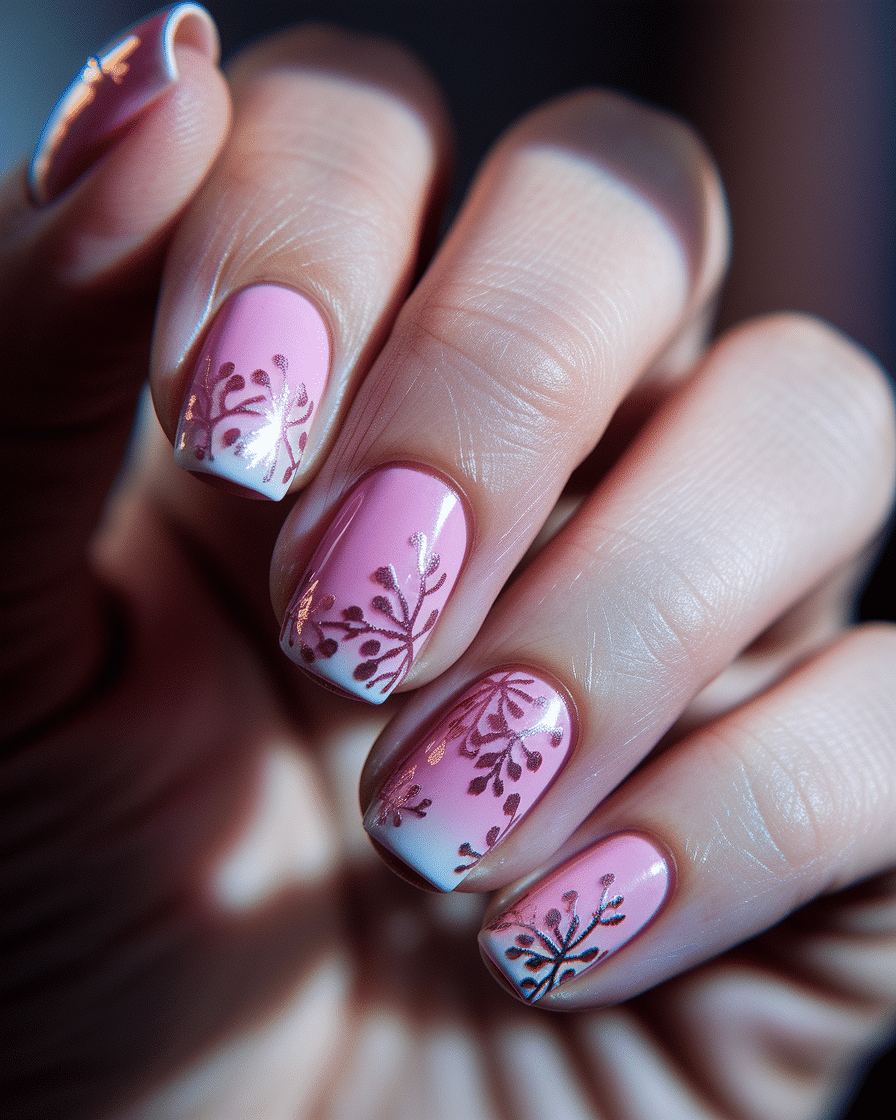 0004_2_in-a-close-up-photograph-a-hand-with-per_LaFpRPe6QlCMPtER21nf3w_IAga_qncTFG11frl3PniRg_cover Floral Nail Designs That Celebrate Summer in Style