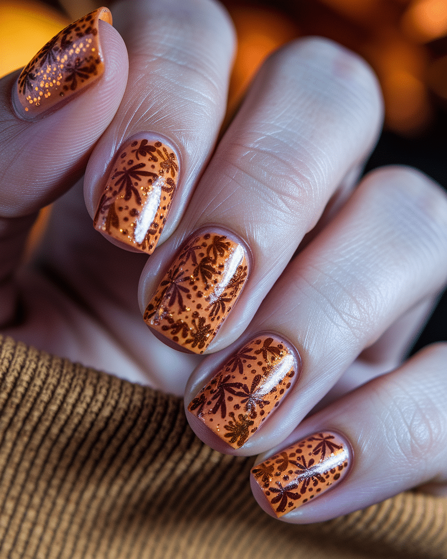 Cozy and Stylish Nail Designs Perfect for November