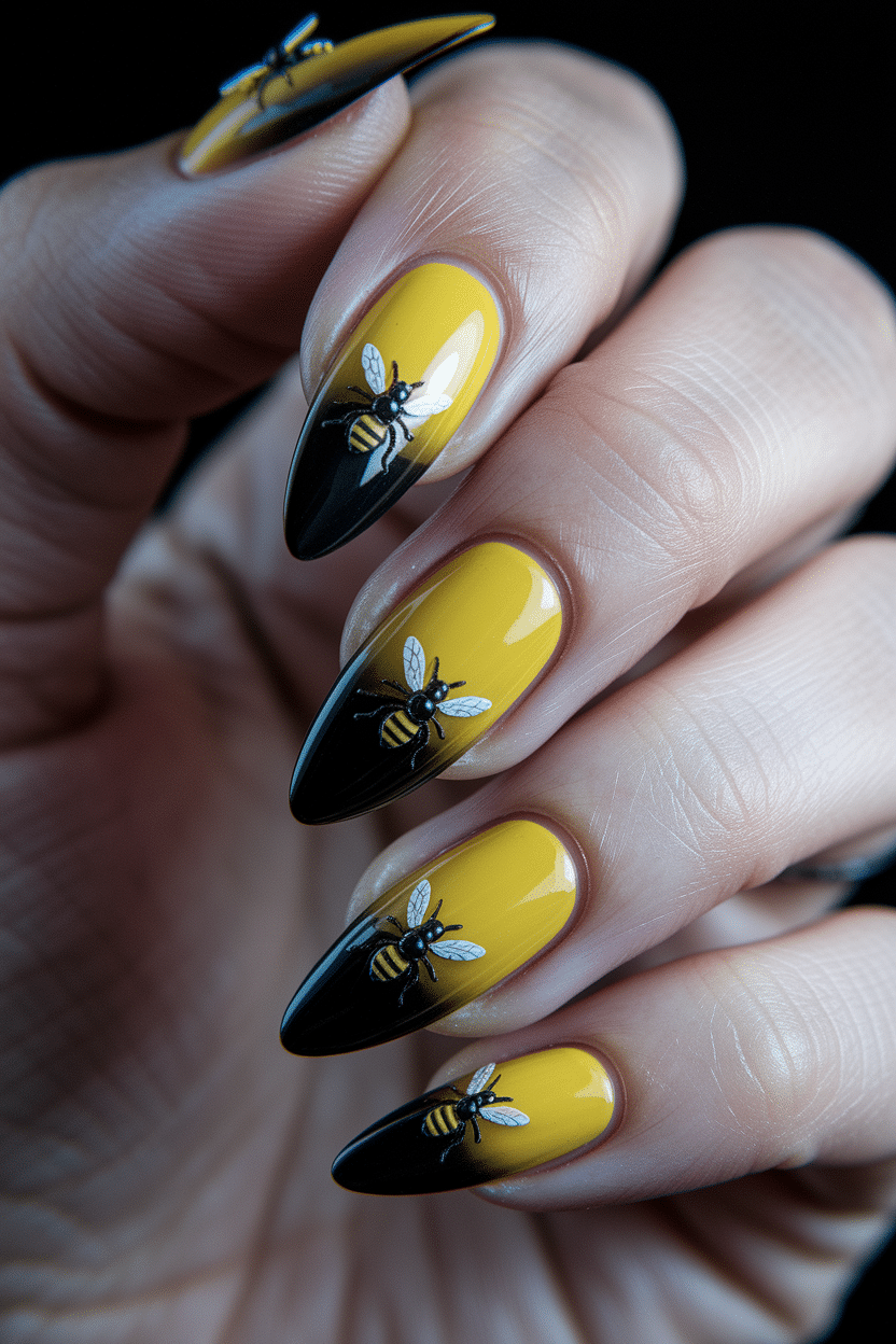 0005_2_a-close-up-photograph-captures-the-intri_SSaZt-0VQhmNDqoWlHFpuw_TBMUbep0QiiiL6AqNmdIuw Elegant Nature-Inspired Nail Designs That Celebrate Bees and Honeycombs