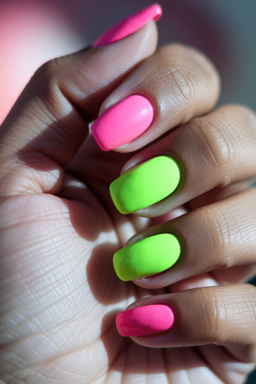 0005_2_a-close-up-photograph-captures-the-intri_WEWDYtIbQmq_GhnPiZzArw_Hy6X7DquTIOErfPGkAQDBw Best Bright Nail Designs for a Bold and Colorful Summer Look