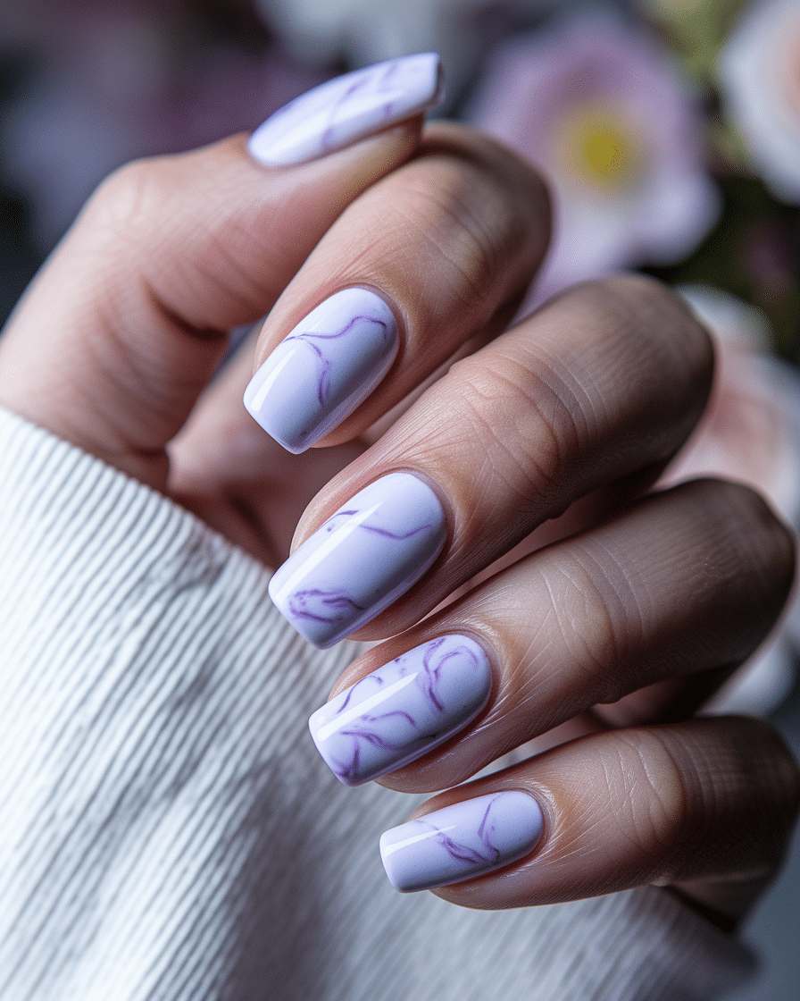 0005_2_a-close-up-photograph-captures-the-intri_sBHLGND5SOiiPTM1s4JpWQ__Np9WBM3Qiay0AAv28ui6g Elegant Nail Art Ideas Featuring Lavender and White for a Fresh, Feminine Look