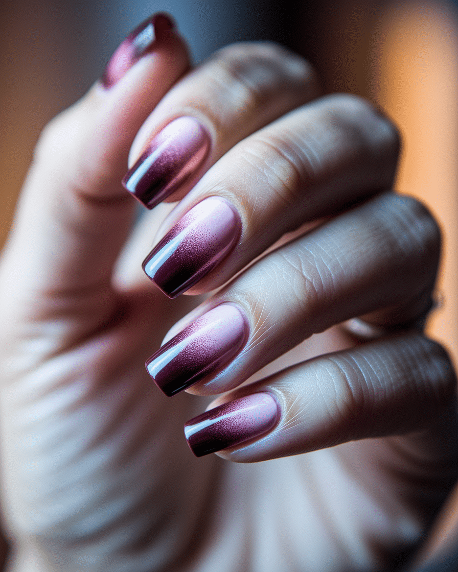 Ombre Gel Nails for a Chic and Contemporary Look