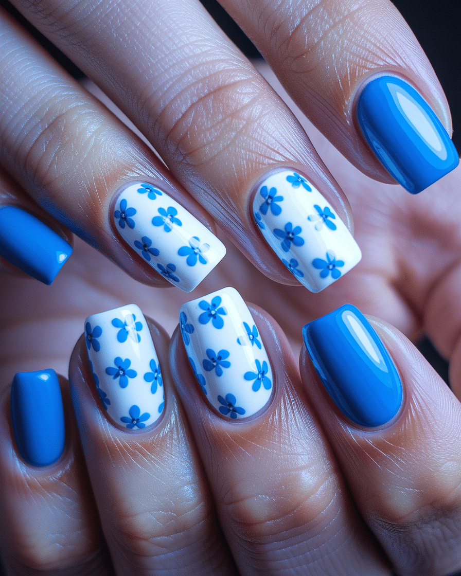 0005_2_a-close-up-photograph-of-a-beautiful-han_eJubLbsyR_KOeHtWx2GT8g_49po3hBlT0SvfNHFULwU5A Elegant Floral Nail Designs with a Fresh Blue Twist