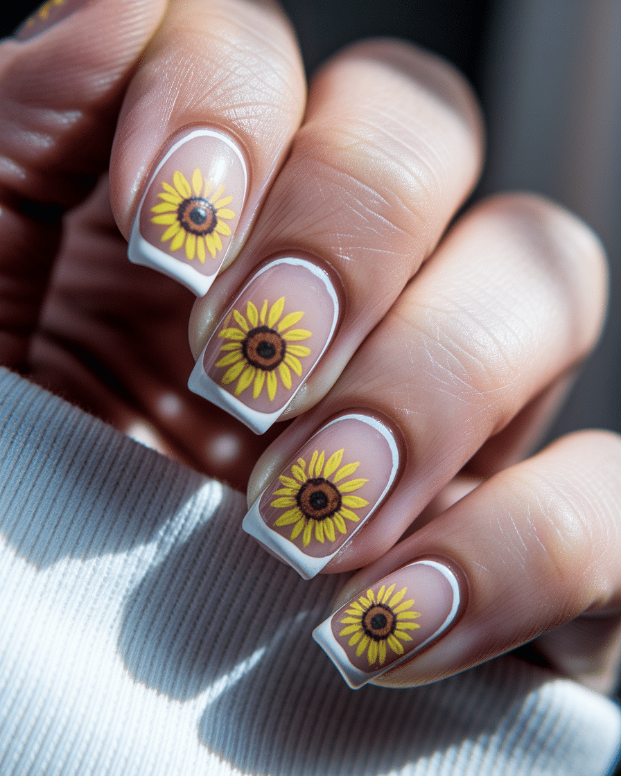 0005_2_a-close-up-photograph-of-a-beautifully-m_7Llh9di_TcqE8lCn2jiR6g_ByK7vZIcQNSy2GZ3bmoZZg_cover French Tip Nail Designs with Floral Accents That Brighten Up Your Summer Look