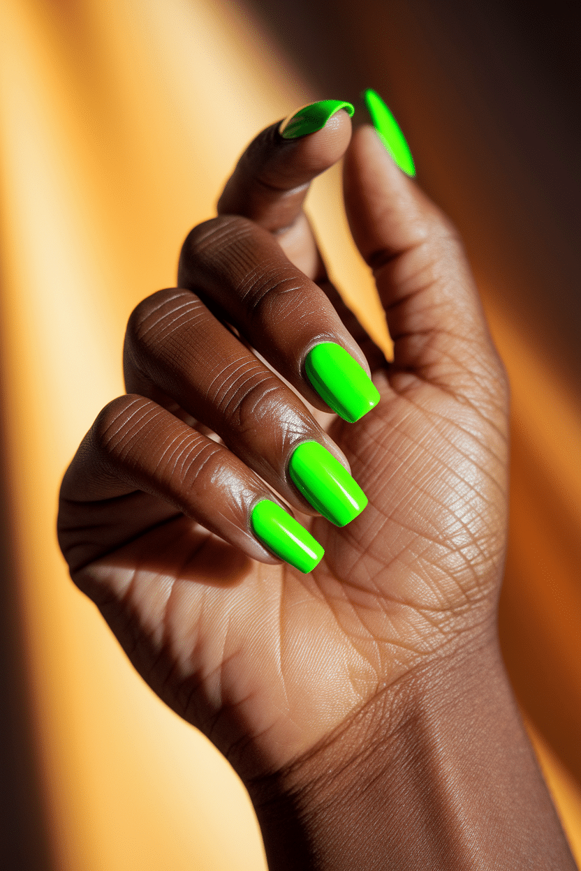 0005_2_in-a-close-up-photograph-a-hand-graceful_Vh5AR492SaWe6TzSd5Mm5g_kYSYfRhMTAGlV_A0z4fESw The Best Green Nail Designs for a Stylish Summer Look