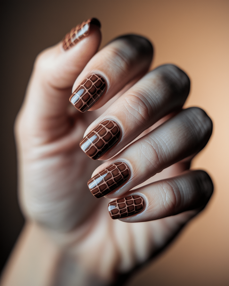 0005_3_a-close-up-photograph-of-a-gracefully-ou_HjRPz6axQGirCfpDLztllQ_rkww-qJCSROVJR9sZc_n1A The Ultimate Guide to Fall Brown Nail Designs That Feel Warm and Elegant