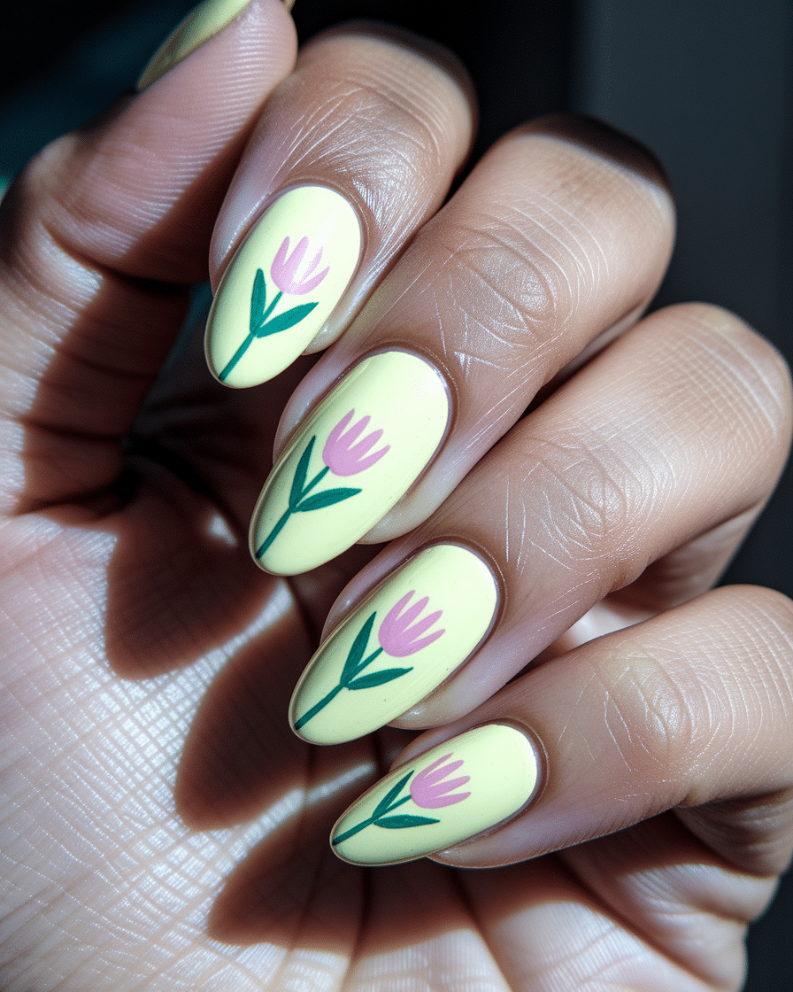 0006_2_a-close-up-photograph-captures-the-delic_h4GXU5IwS2Sa6dF5Wc4Jjw_l8HlLkgMTUeoDLUV_E4owA Fresh Nail Ideas with Floral and Yellow Designs for Every Season