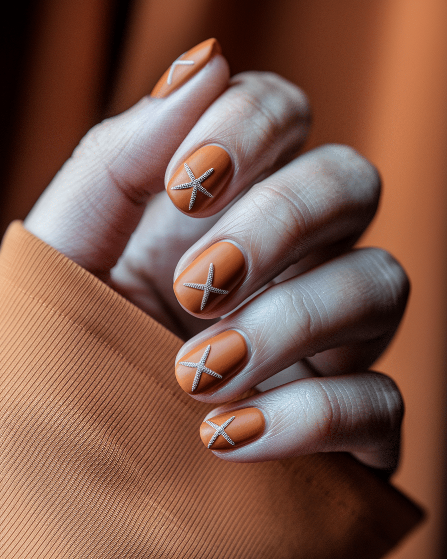 0006_2_a-close-up-photograph-captures-the-intri_1zrkdeDKSomvfrQ5BISEnA_XdqOxveMQt6F58VVCrNS-A Fall Beach Wedding Nails: Elegant Nail Designs for a Seasonal Coastal Celebration