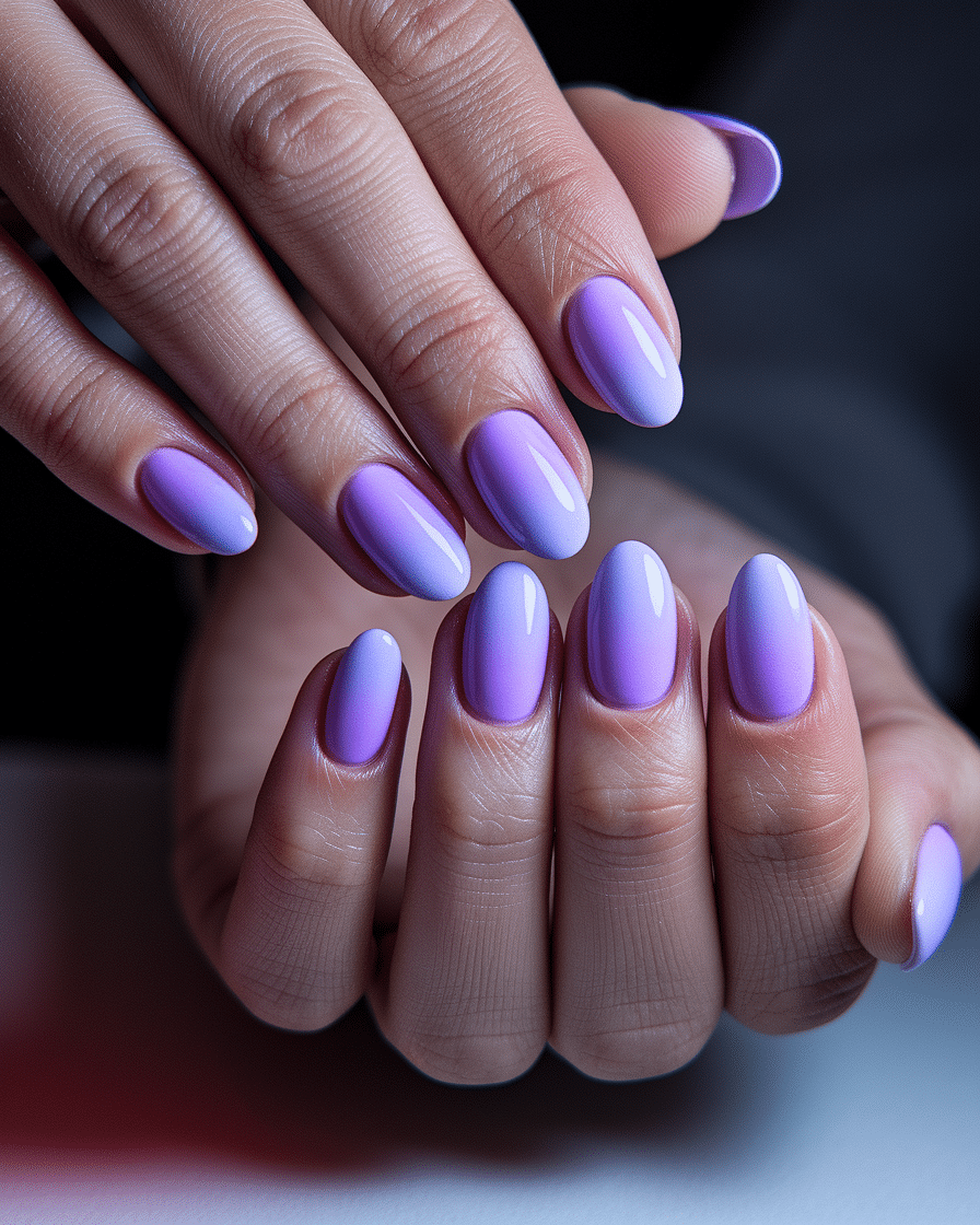 0006_3_a-close-up-photograph-captures-a-gracefu_x7o6BbGsSSeGCwyVJcBuRg_49Lj6SxCQKq9wYuRHcaHkQ The Best Purple Short Nail Designs to Try for a Chic Spring Manicure