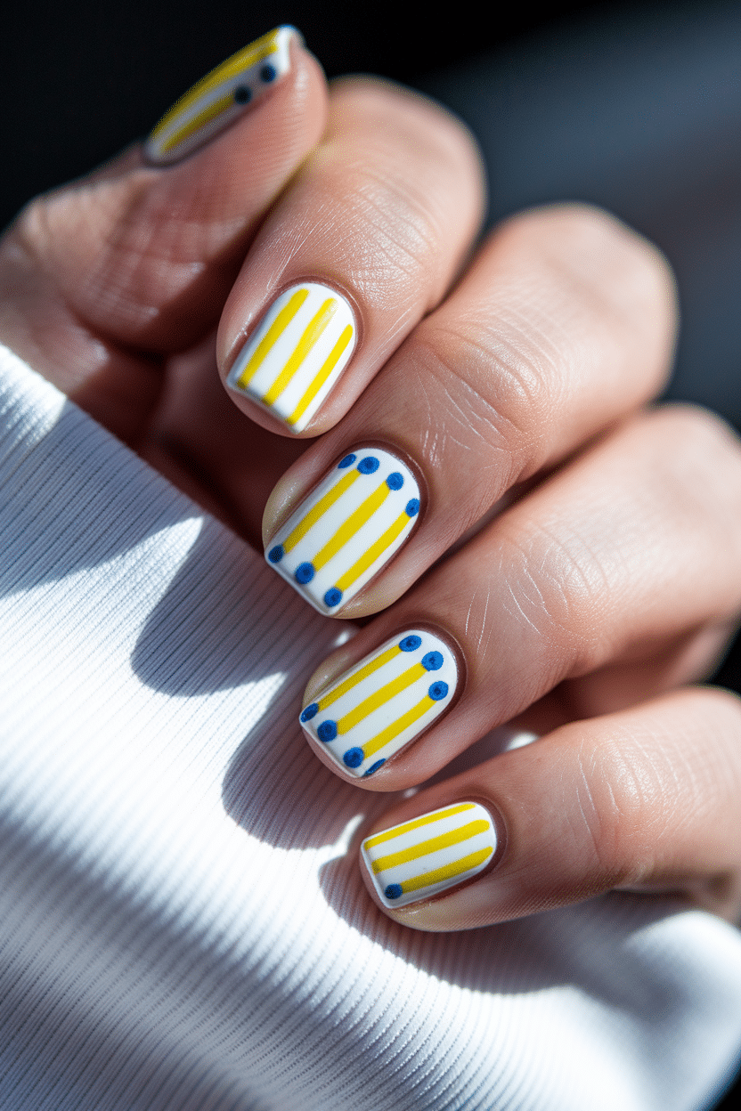 0006_3_a-close-up-photograph-captures-the-intri_tzdFjpCfTbaOfgtin2n7LQ_2S1hFS9wTVuTahDoR_4xng Bright and Refreshing Nail Art Ideas with Blue and Yellow Tones