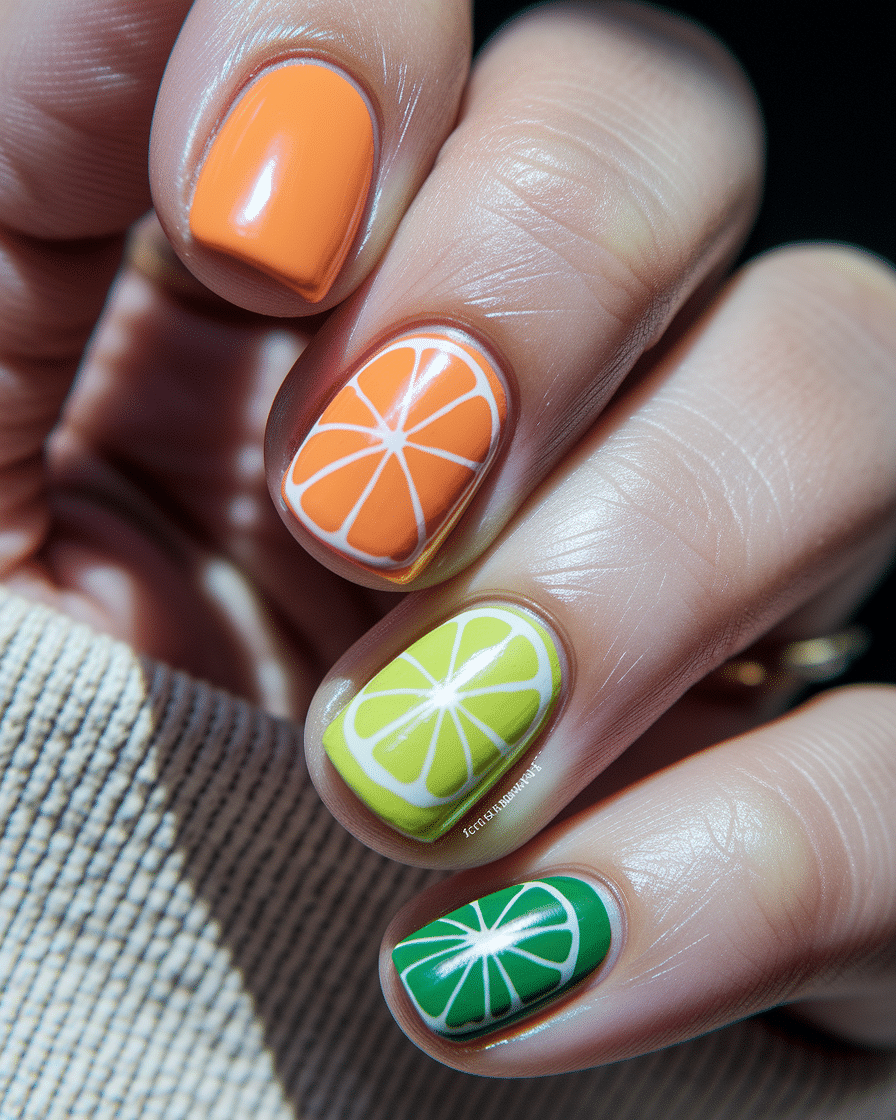 0006_3_a-close-up-photograph-captures-the-intri_xRa9nAakSna-l4F7yd-cKA_Fx_100AUQY-ALQNL57bQdA Fresh Nail Inspiration for Summer: Embrace the Fun of Fruit-Inspired Nail Designs
