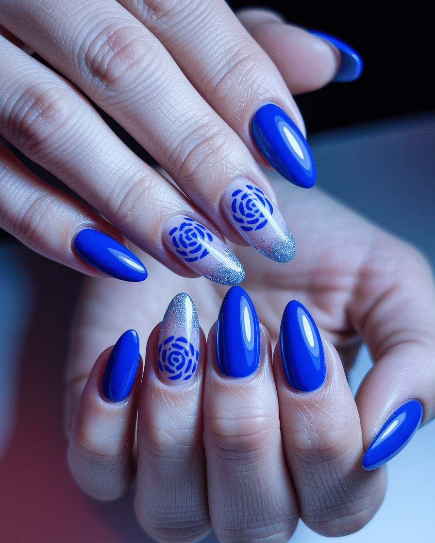 0006_3_a-close-up-photograph-captures-the-stunn_qbb8s7U_SXaE3Yb49fqMhQ_rPZZaBM8TxumMhnkGUBXYA Elegant Floral Nail Designs with a Fresh Blue Twist