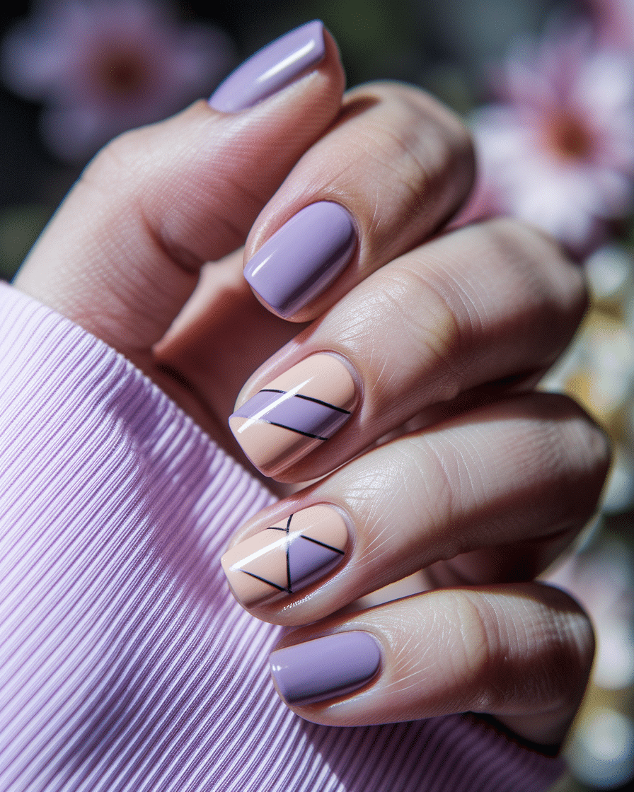0006_3_a-close-up-photograph-of-a-beautifully-m_iU94dwTCS-6iQtJTpt0Esg_TLPFAinfSme3OswgysgCxw Fresh Purple Nail Ideas for Short Nails This Spring