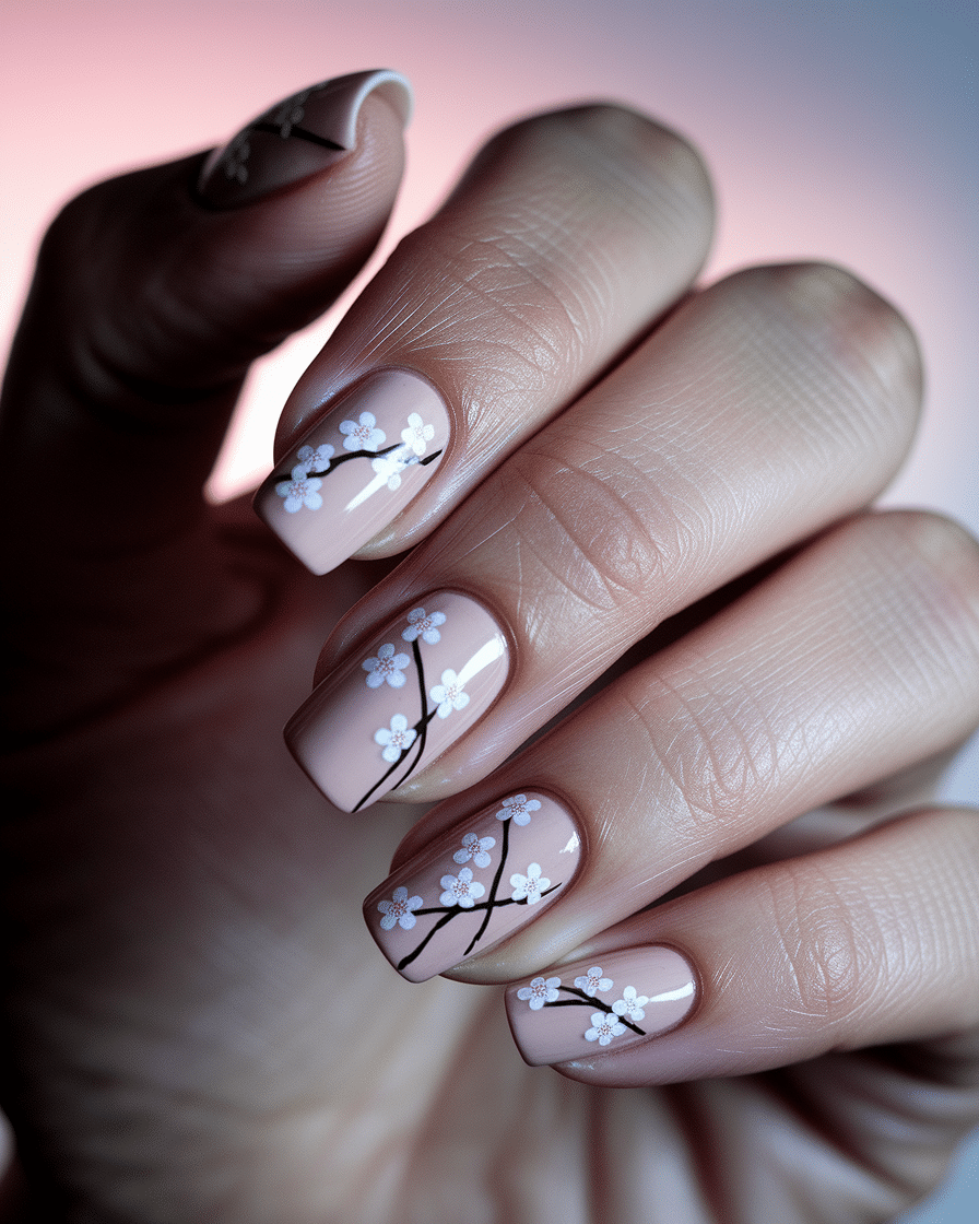 0007_2_a-close-up-photograph-captures-a-beautif_ICFyJg_cQEedhH4NGcuUbQ_qMb0S0IjTeWmZ-tdrBeNTg Chic Nude Floral Nail Designs for a Fresh and Feminine Look