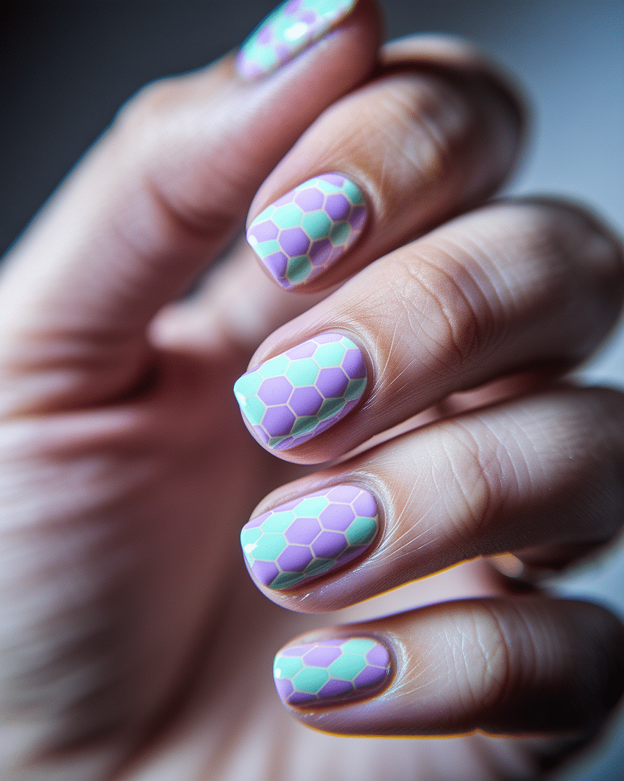 Fresh and Playful Nail Designs for a Soft and Colorful Look