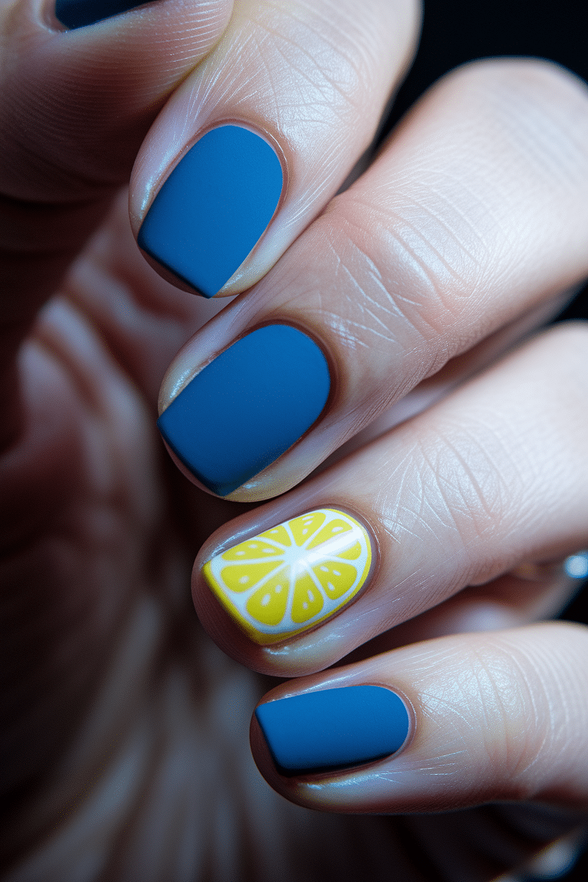 0007_2_a-close-up-photograph-captures-the-intri_fj1cICVeRN6vadNSTNthyw_87P5jvJ-QX2brIS7uUhG3g Bright and Refreshing Nail Art Ideas with Blue and Yellow Tones
