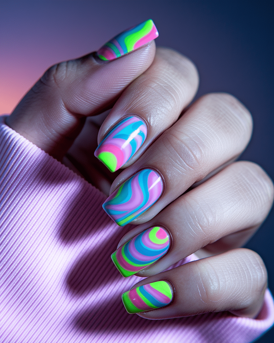 0007_2_a-close-up-photograph-captures-the-mesme_I2PcbS79S6qvCy6UqpYe9Q_1dDVf_LwSzumAtaEjajJJQ Bold and Vibrant Summer Nail Ideas to Energize Your Look