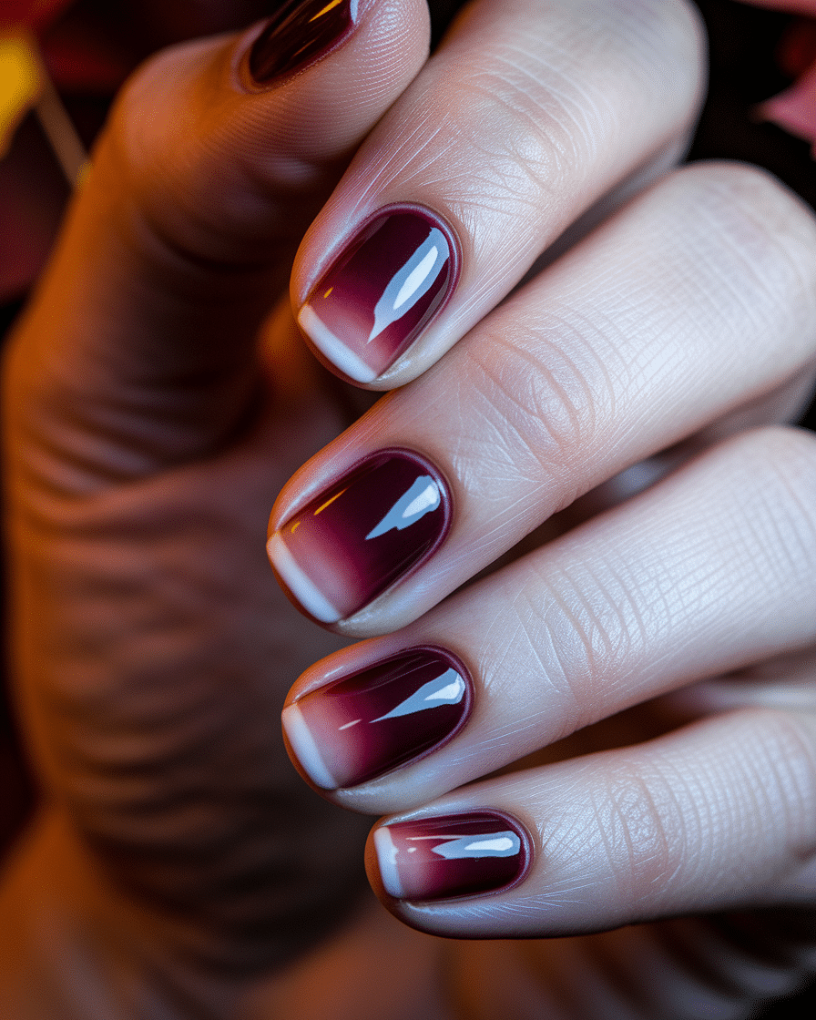 0007_3_a-close-up-photograph-captures-the-intri_UUm8Kr3NQQarnBy6DCylMA_gwZMiGldR1ymu03aDR7vQg Elegant Nail Trends for Fall and Beyond: Why Matte Burgundy Almond Nails Are a Timeless Choice