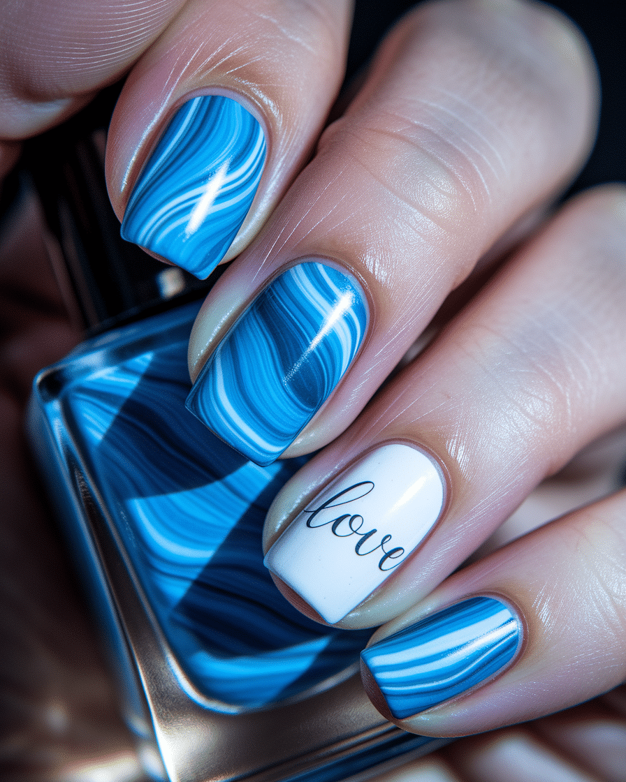 Elegant Nail Designs for a Romantic Winter Look