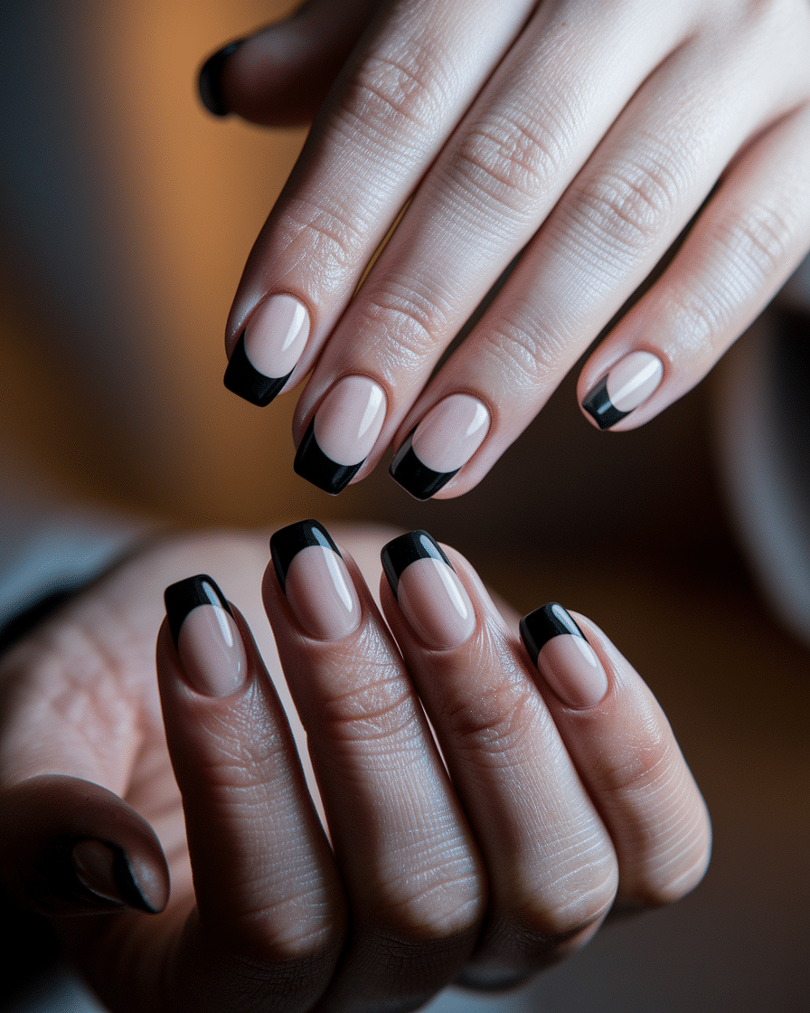 0007_3_a-close-up-photograph-captures-the-intri_xG-a2aXsQPmA9SrixjnJNQ_g5_wuUMOS9ORGYJkDhI6cA The Beauty of Short French Tip Nails: A Timeless Look with Modern Charm